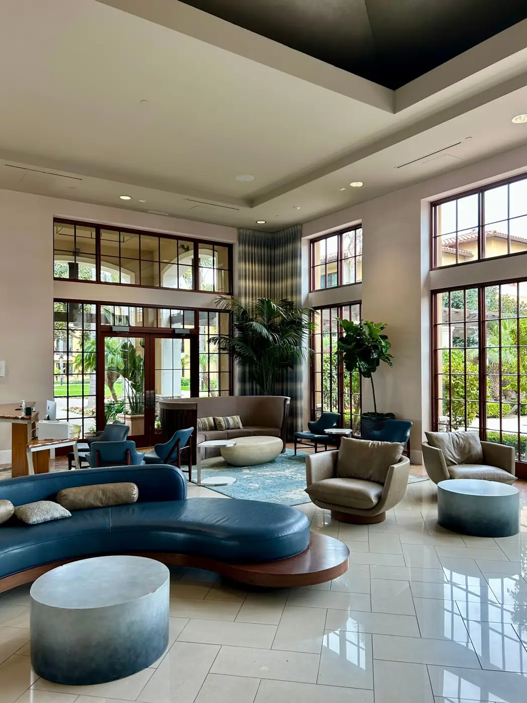Reception area