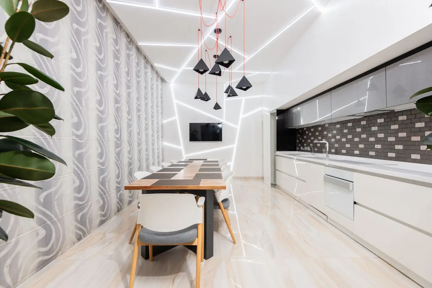 Marble kitchen